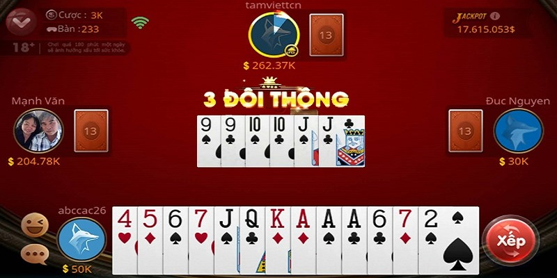 tien len 2 Thuật ngữ khi chơi bài Tiến lên bạn cần nắm rõ